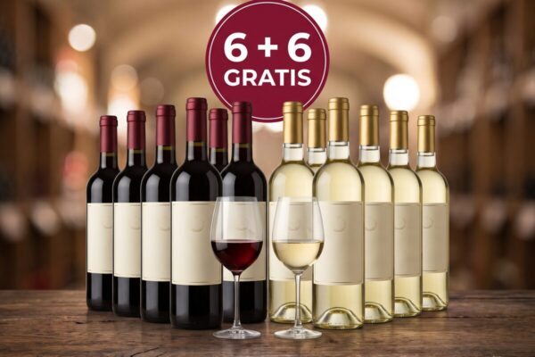 weinfreunde 6 plus 6 aktion Weinfreunde 6+6 Aktion - 12 Flaschen Wein zum Preis von 6