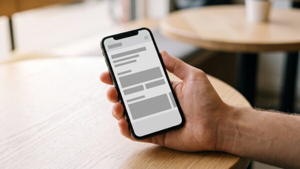 wero bezahlen bild 1 Banking-App auf dem Smartphone mit neutraler Oberfläche