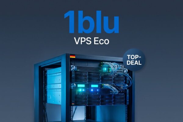 1blu vps eco vserver 1blu-VPS Eco vServer mit 4 GB RAM und 64 GB SSD