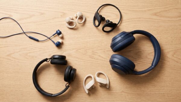 Sechs kabellose Kopfhoerer-Bauformen als Alternativen zu AirPods im Ueberblick