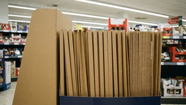 Adventskalender als Saisonware im Discounter-Regal