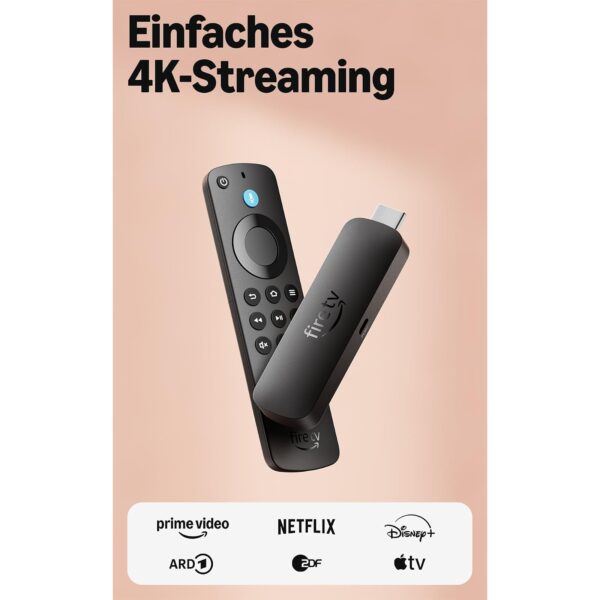 Amazon Fire TV Stick 4K Select (neueste Generation) mit Alexa-Sprachfernbedienung