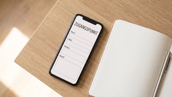 apn einstellungen bild 2 Eingabeformular fĂĽr einen neuen Zugangspunkt auf dem Smartphone