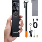 AstroAI elektrische Fahrradpumpe mit 150 PSI und Akku