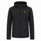 Bench Herren Softshelljacke mit 10.000 mm Wassersäule in Schwarz