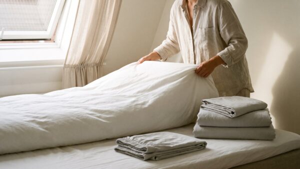 bettwaesche wechseln bett beziehen Bett frisch beziehen - wie oft Bettwaesche wechseln
