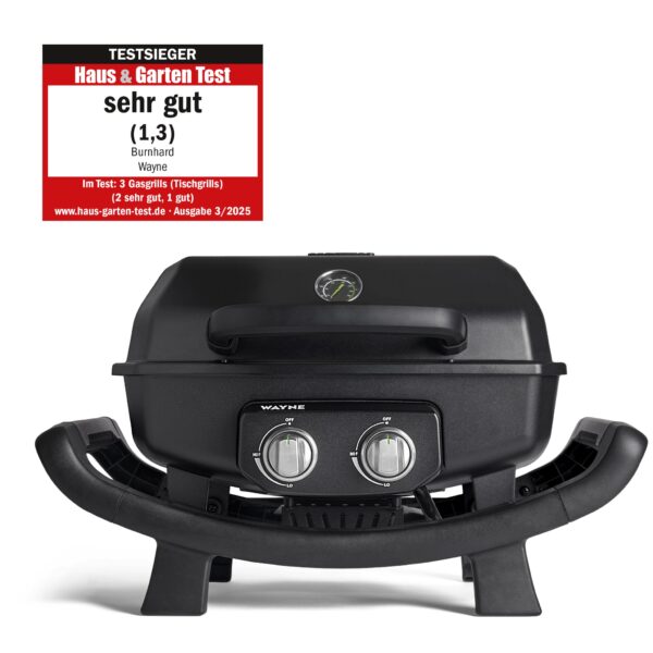 burnhard wayne 2 balkongrill Burnhard Wayne 2.0 Balkongrill mit 2 Brennern
