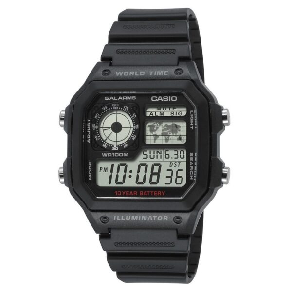 casio ae 1200wh 1avef Casio Timeless Collection AE-1200WH-1AVEF Digitaluhr