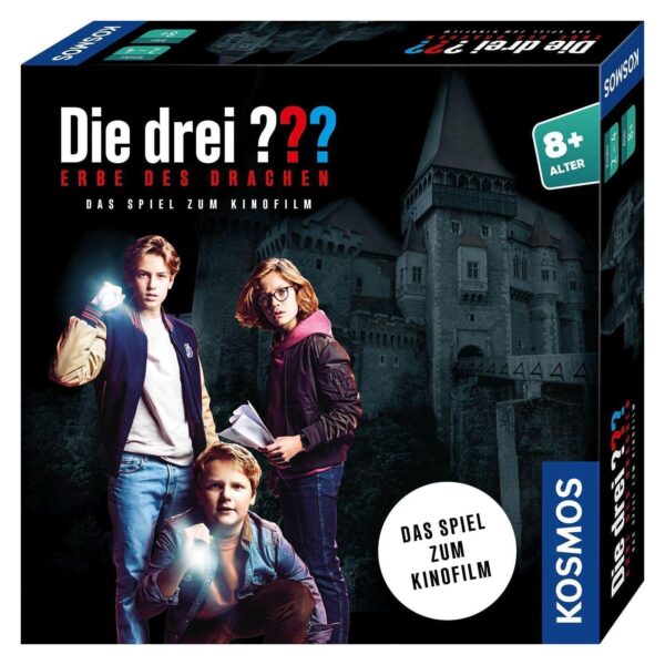 die drei fragezeichen erbe des drachen spiel Die drei ??? Erbe des Drachen – Das Spiel zum Film von KOSMOS