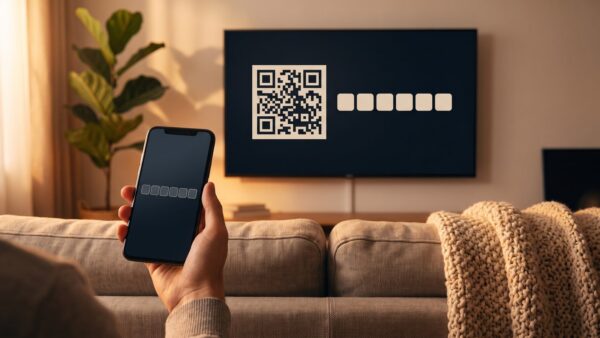 disney plus login bild 2b Achtstelligen Code vom Fernseher am Smartphone eingeben, um sich bei einem Streamingdienst anzumelden