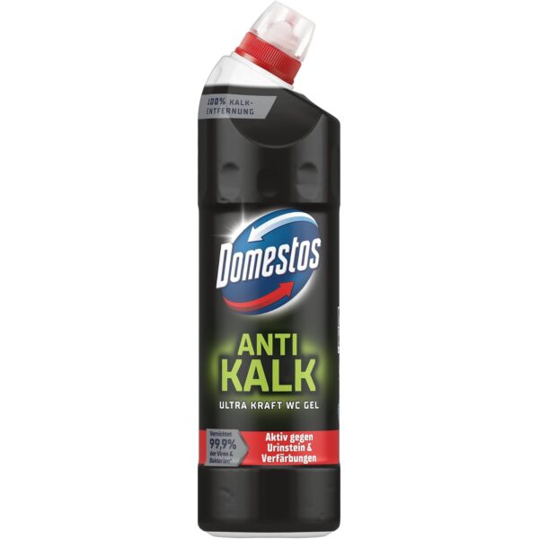 domestos anti kalk ultra kraft wc gel 750ml Domestos Anti Kalk Ultra Kraft WC Gel 750 ml (1er Pack)