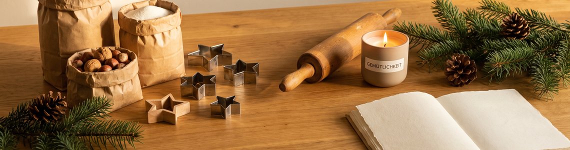 Dr. Oetker Adventskalender 2026 Header mit Backzutaten
