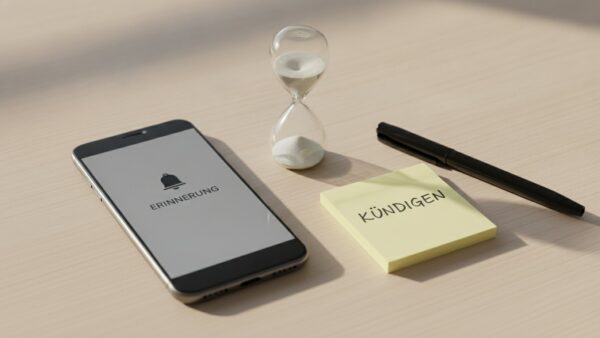 duolingo super kosten bild 3b Erinnerung auf dem Smartphone und Notiz zum KĂĽndigen vor Ende der Testphase