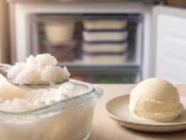 eis selber machen kristalle