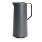 Emsa Motiva Isolierkanne 1 Liter Anthrazit mit Quick-Press-Verschluss
