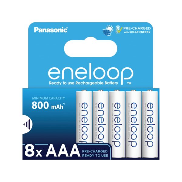 Panasonic eneloop AAA Akkus NiMH 8er-Pack 800 mAh