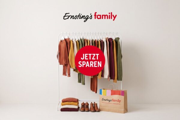Ernsting's family: 20% Rabatt auf das gesamte Sortiment