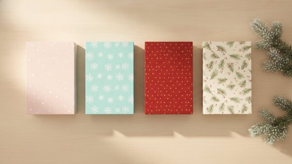essence adventskalender 4 vorjahre Mehrere essence Adventskalender verschiedener Jahrgänge nebeneinander aufgereiht