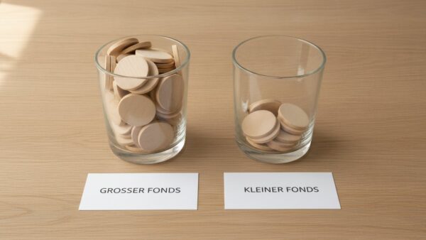 etf vergleich fondsvolumen Fondsvolumen im ETF Vergleich grosser und kleiner Fonds im Bild