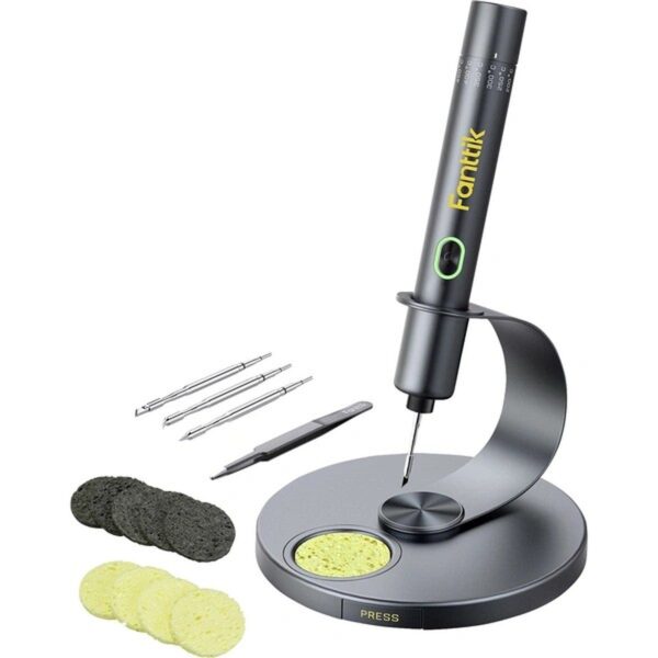 fanttik t1 max akku loetstation Fanttik T1 Max Akku-Lötstation Lötkolben-Set mit Zubehör