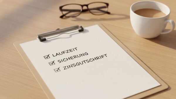 festgeld vergleich checkliste Checkliste fĂĽr den Festgeld Vergleich mit PrĂĽfpunkten