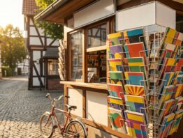 fix und foxi comichefte kiosk Fix und Foxi Comichefte: nostalgischer Kiosk mit bunten Heften der Siebziger