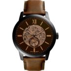 FOSSIL Townsman ME3155 Herrenuhr mit Lederarmband