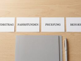 Führerschein Kosten Posten Grundbetrag Fahrstunden Prüfung Behörde