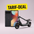 Google Pixel 10 Pro mit NIU KQi 100F E-Scooter im Tarif-Bundle