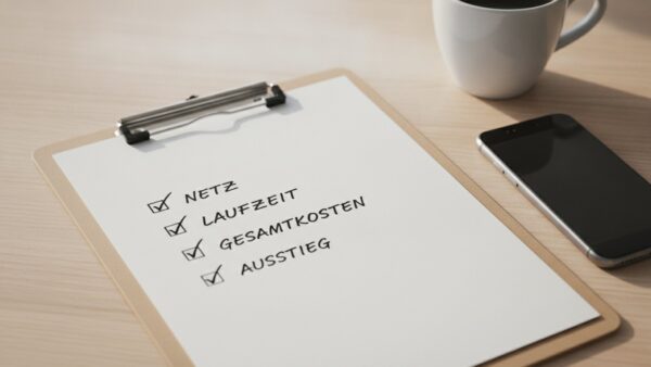 handyvertrag vergleich checkliste Checkliste fĂĽr den Handyvertrag-Vergleich