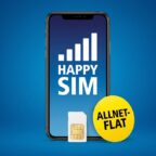 Happy SIM 75GB 5G Allnet-Flat im o2-Netz