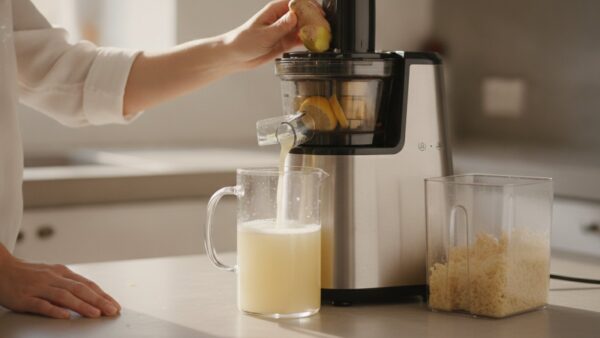 Ingwer-Shot selber machen mit Entsafter