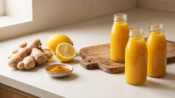 Kostenvergleich Ingwer-Shot selber machen gegen gekaufte Shots