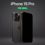 Apple iPhone 16 Pro 128 GB in Schwarz-Titan