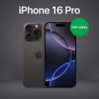 Apple iPhone 16 Pro Titan Schwarz 128 GB refurbished bei Back Market