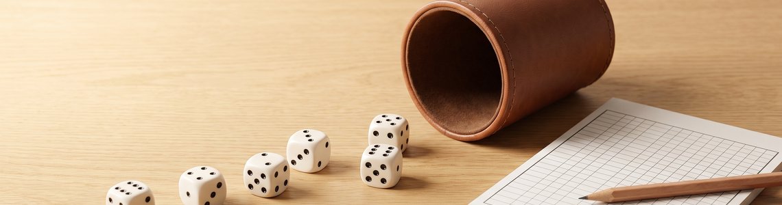 Kniffel-Vorlage Wuerfelspiel Header