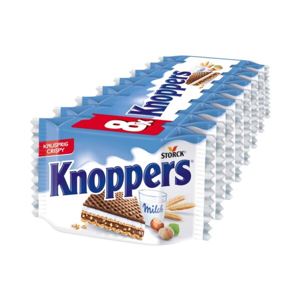 Knoppers gefüllte Waffelschnitten mit Haselnüssen 8 x 25 g