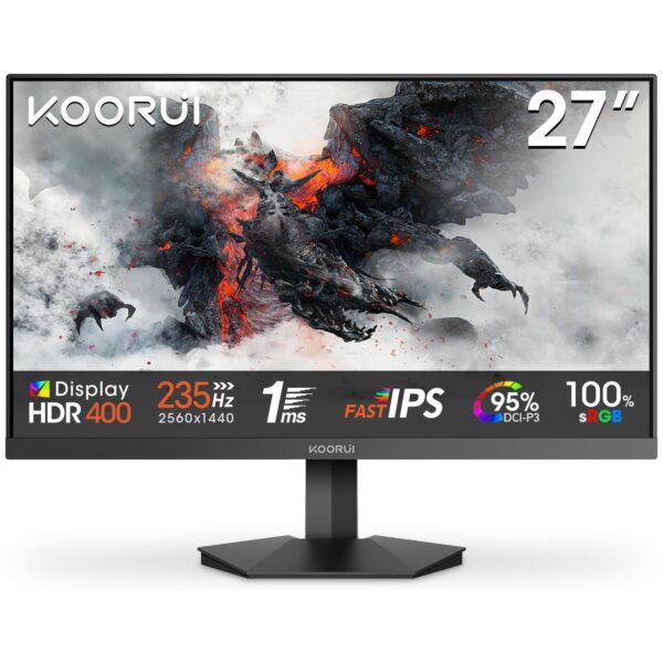 koorui g2721p gaming monitor 27 zoll KOORUI G2721P Gaming Monitor 27 Zoll QHD 235 Hz Fast IPS