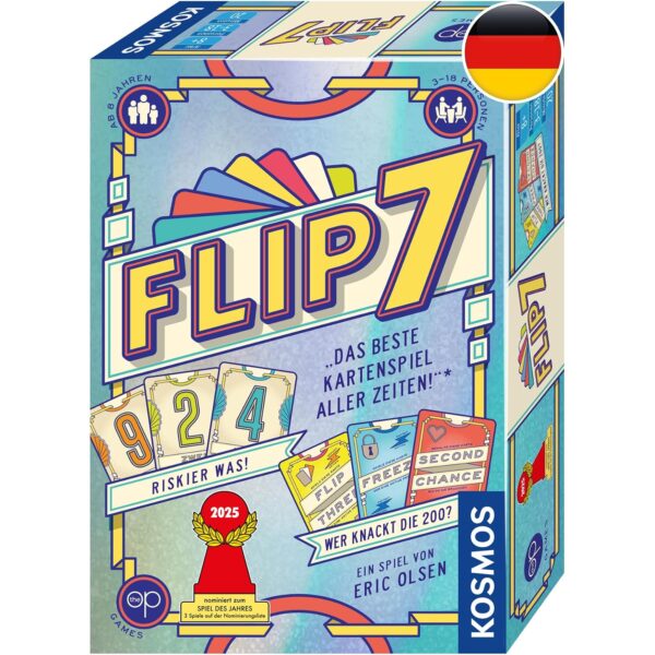 kosmos flip 7 kartenspiel Kosmos Flip 7 Kartenspiel mit schnellem und einfachem Black-Jack-Prinzip