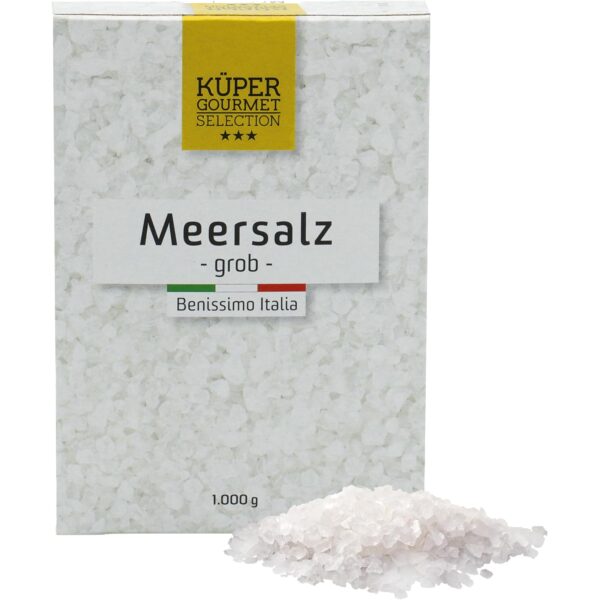 kueper selection meersalz 1000g Küper Selection Meersalz 1000g grobes Salz ohne Zusätze
