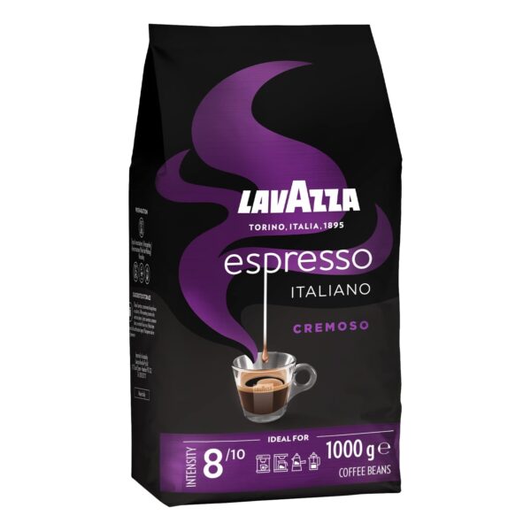 Lavazza Espresso Italiano Cremoso Kaffeebohnen 1 kg