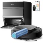 Lefant M5 Max Saugroboter mit Wischfunktion, 25.000Pa Saugkraft, Silbergrau