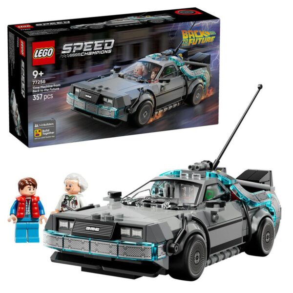 LEGO Speed Champions 77256 Zeitmaschine aus Zurück in die Zukunft Bausatz