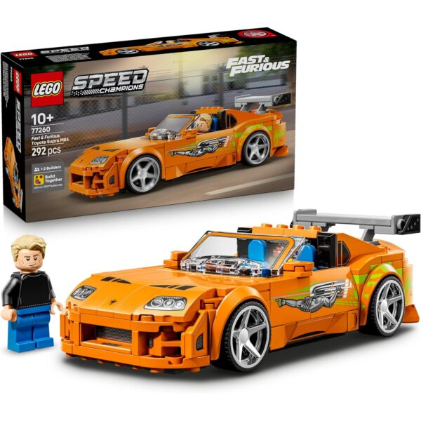 lego speed champions toyota supra mk4 77260 1 LEGO Speed Champions The Fast and The Furious Toyota Supra MK4 77260 Bausatz
