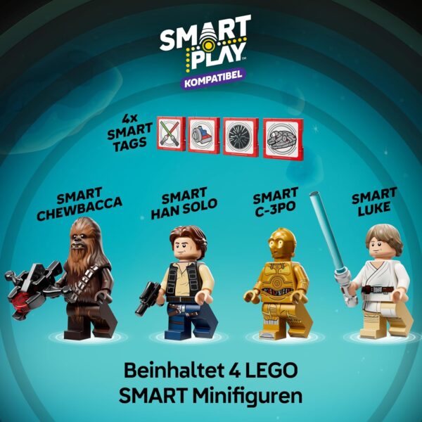 LEGO Star Wars 75426 Millennium Falke SMART Play Detailansicht