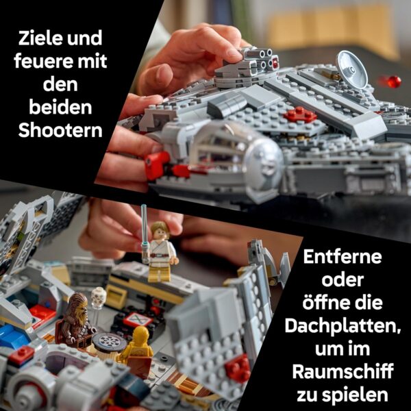 LEGO Star Wars 75426 Millennium Falke SMART Minifiguren