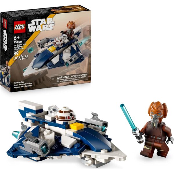 LEGO Star Wars Plo Koons Jedi Starfighter Microfighter 75400