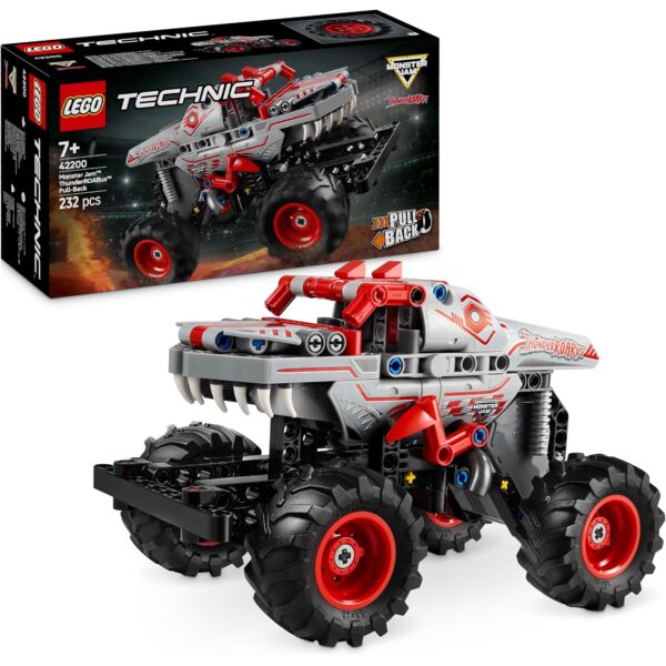 lego technic monster jam thunderroarus 42200 LEGO Technic Monster Jam ThunderROARus 42200 Monstertruck mit Rückziehfunktion
