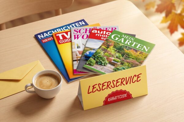 leserservice rabattcode zeitschriften abo Leserservice Gutschein: 15% Rabatt auf Zeitschriften-Abos