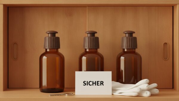 liquid mischen sicherheit Sichere Aufbewahrung von Liquids mit kindersicherem Verschluss